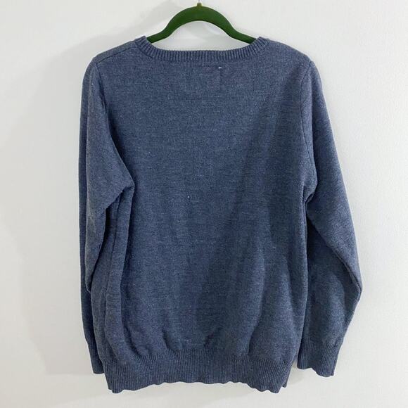 Tipsy Elves Gray Too Lit Light Up Ugly Christmas Sweater Women's Size Large EUC - Picture 7 of 9